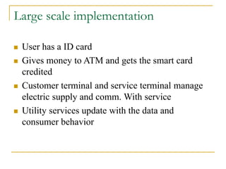 Prepaid Energy Meter using Smart Cards | PPT