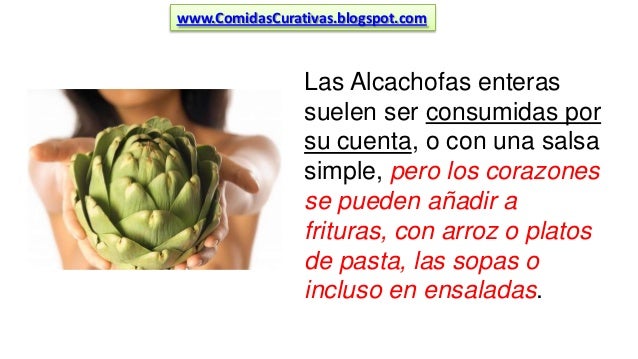 Alcachofa para adelgazar preparacion de pavo