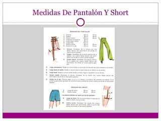 Medidas De Pantalón Y Short 