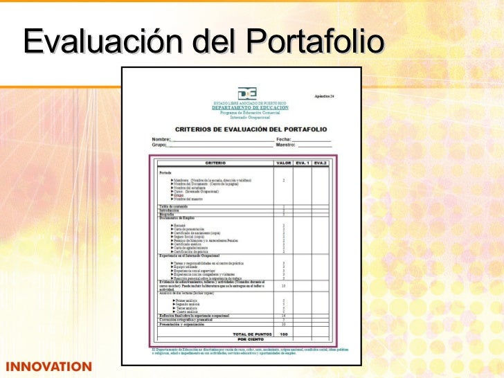 Preparacion Del Portafolio Profesional