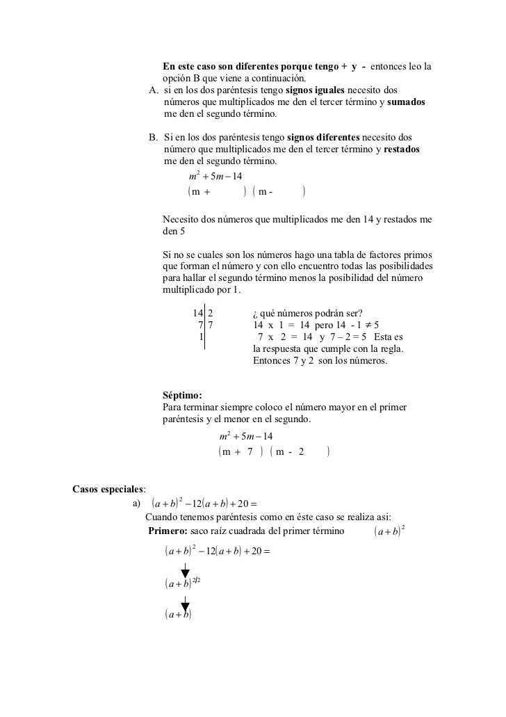Preparacion Clase Factorizacion