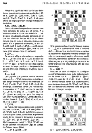 Preparacion creativa de aperturas