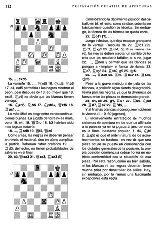 Preparacion creativa de aperturas