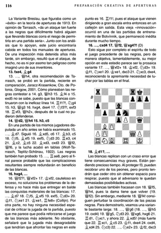 Preparacion creativa de aperturas