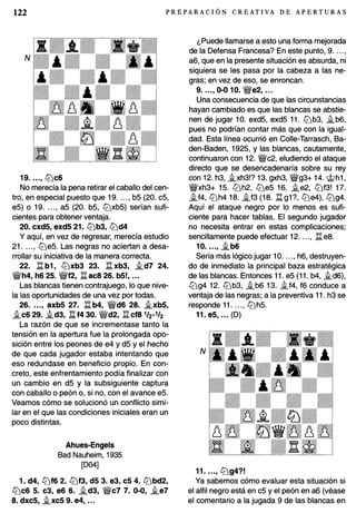 Preparacion creativa de aperturas