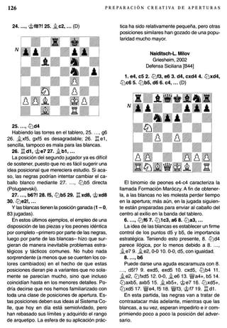 Preparacion creativa de aperturas