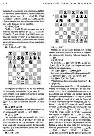 Preparacion creativa de aperturas