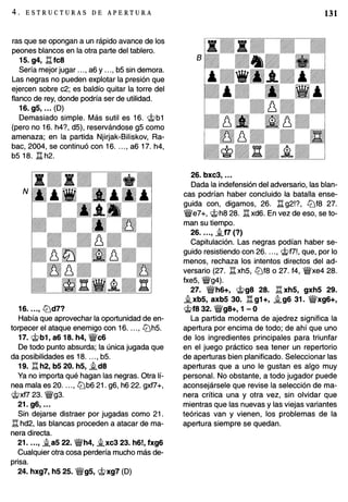 Preparacion creativa de aperturas