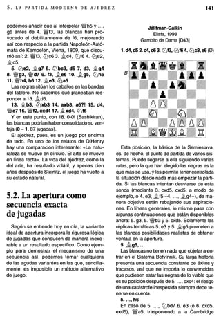 Preparacion creativa de aperturas