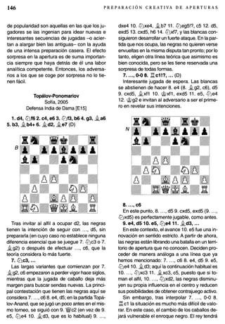 Preparacion creativa de aperturas