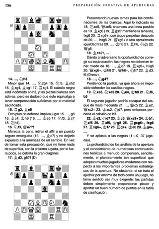 Preparacion creativa de aperturas