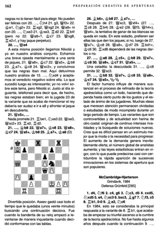 Preparacion creativa de aperturas