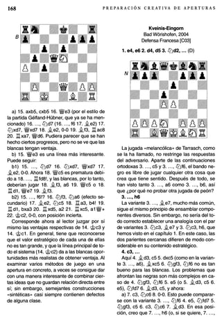 Preparacion creativa de aperturas