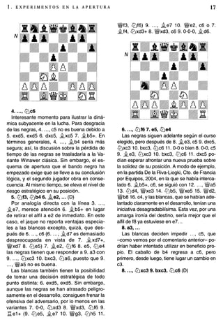 Preparacion creativa de aperturas