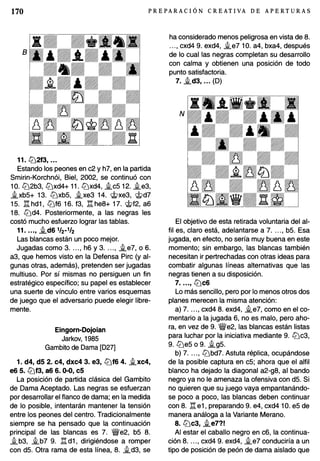 Preparacion creativa de aperturas