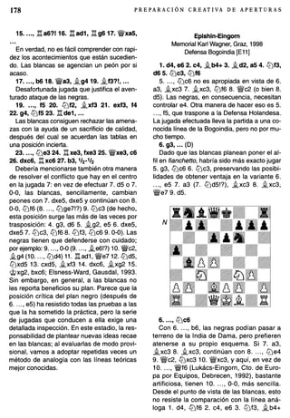 Preparacion creativa de aperturas