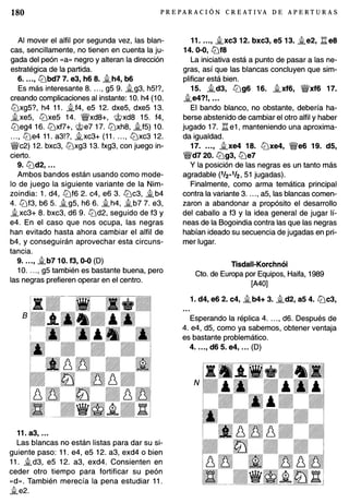 Preparacion creativa de aperturas