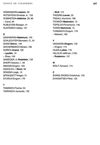 Preparacion creativa de aperturas