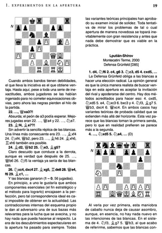 Preparacion creativa de aperturas