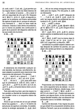 Preparacion creativa de aperturas