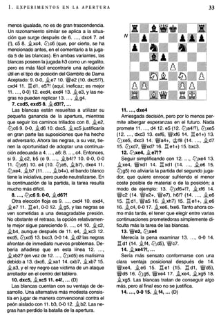 Preparacion creativa de aperturas