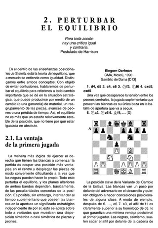 Preparacion creativa de aperturas