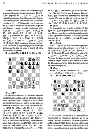 Preparacion creativa de aperturas