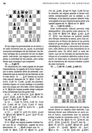 Preparacion creativa de aperturas