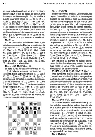 Preparacion creativa de aperturas