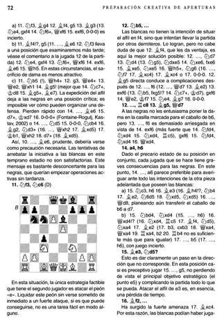 Preparacion creativa de aperturas