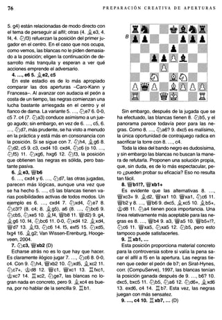 Preparacion creativa de aperturas