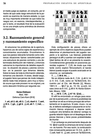 Preparacion creativa de aperturas