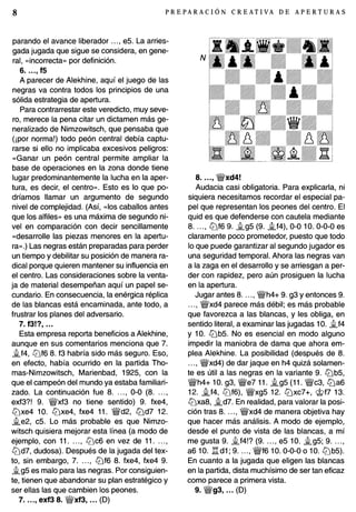 Preparacion creativa de aperturas