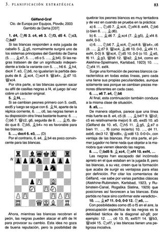 Preparacion creativa de aperturas