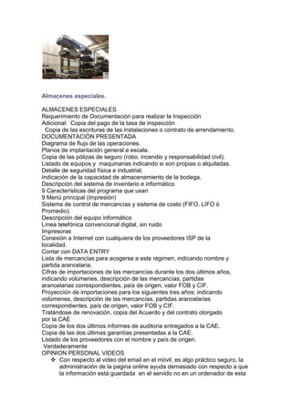 Preparacion de pedidos