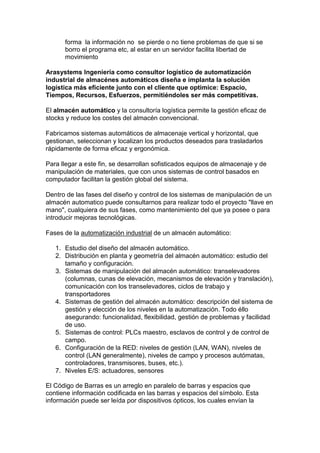 Preparacion de pedidos