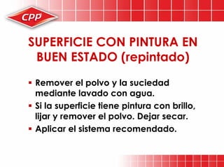 Preparacion De Superficies