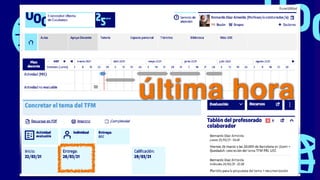 bienvenid@s
última hora
 