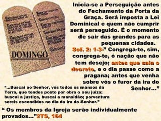 Preparação para a crise final