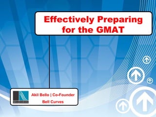 Effectively Preparing for the GMAT Akil Bello | Co-Founder Bell Curves 