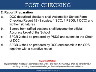 Deputize Form Preparation-and-Checking-of-School-Forms-SY2022-2023-as-of-June-22-2023 ...