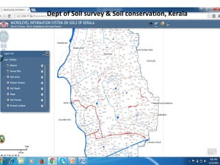 Preparation of soil fertility maps 
