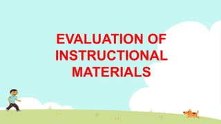 Preparation and Evaluation of Instructional Materials | PDF