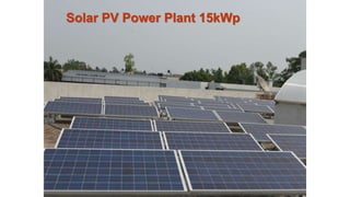 Solar PV Power Plant 15kWp
 