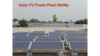 Solar PV Power Plant 20kWp
 
