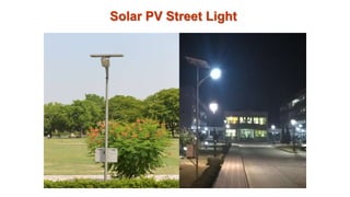 Solar PV Street Light
 