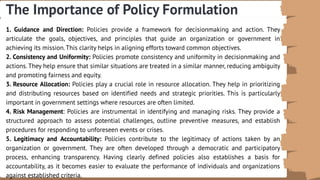 Policy Setting Direction Preparation for Policy Formulation, Data on Educational Personnel ...