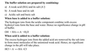 Preparation of buffers and estimation of pH by using pH meter.pptx