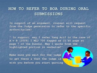 preparation of bundle of authorities (1).ppt
