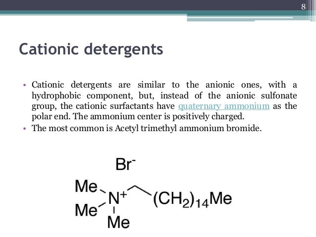 anionic detergent